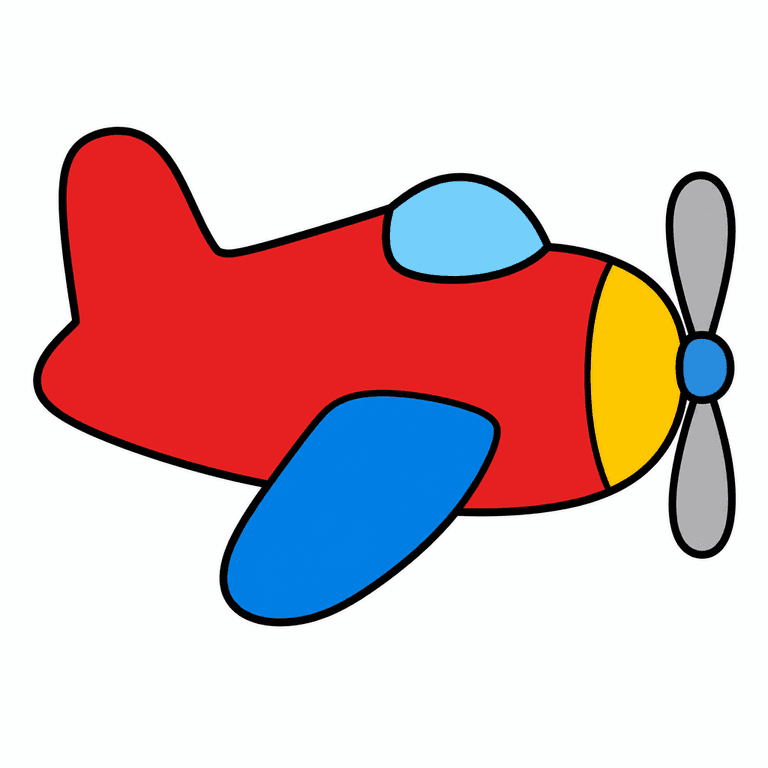 Ligar Pontos: Avião
