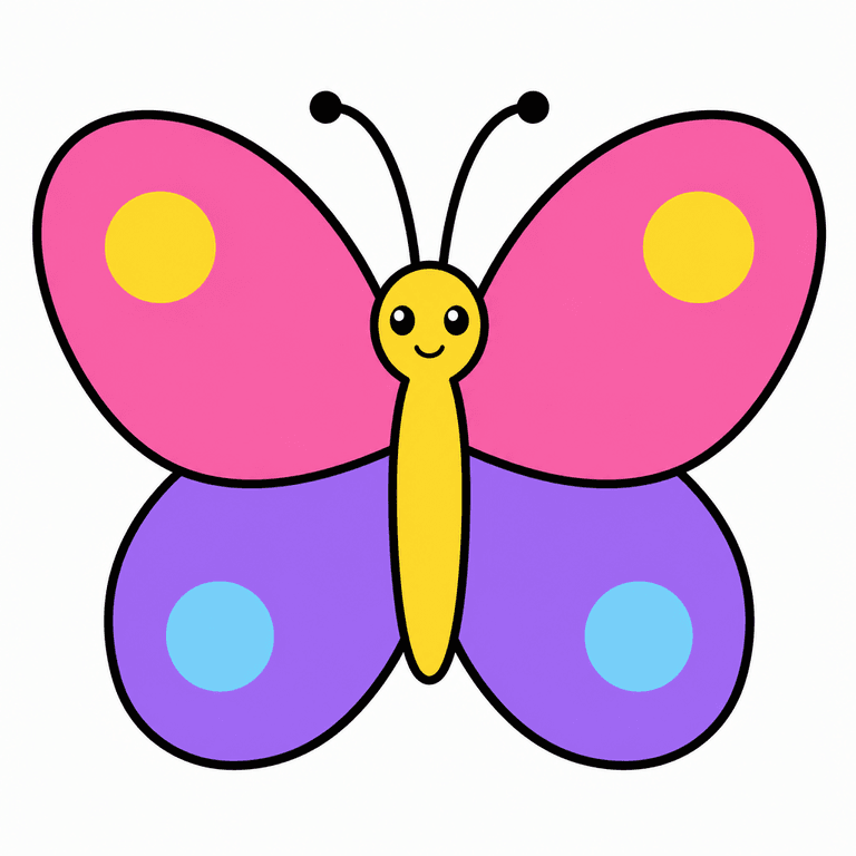 Ligar Pontos: Borboleta