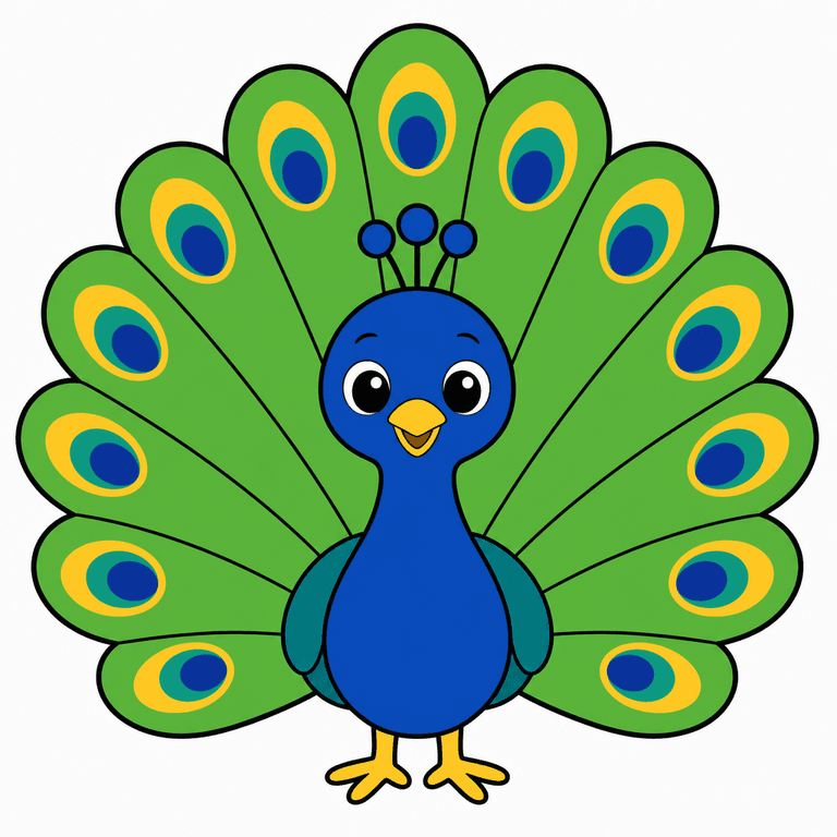 Ligar Pontos: Pavão