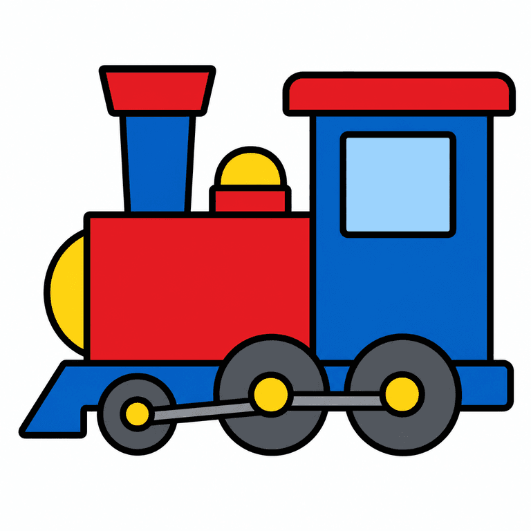 Ligar Pontos: Trem